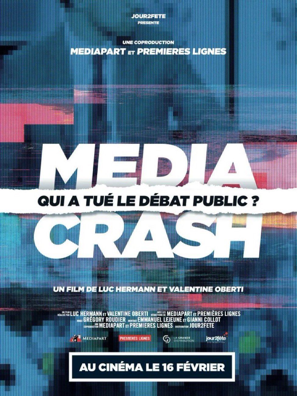 Media Crash - Qui a tué le débat public ? - Documentaire (2022)