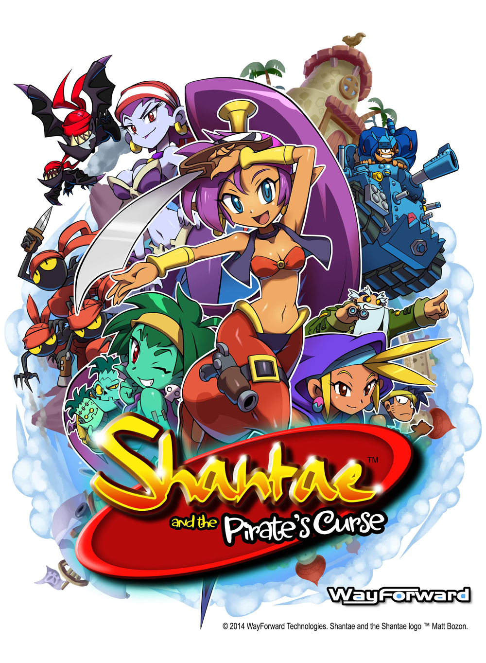 Shantae and the Pirate's Curse (2015)  - Jeu vidéo